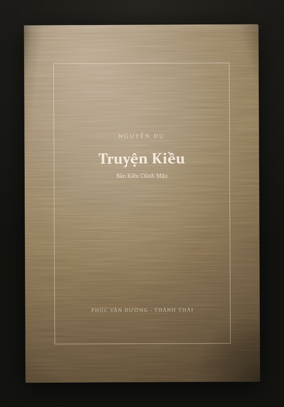 Bìa trước — Truyện Kiều